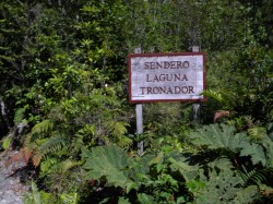 PUMALIN PARK (NORTH)- LAGUNA TRONADOR TREK TO LAKE AND WATERFALLS