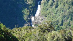 WATERFALL AT BEGINNING OF PALVILAD RIVER TREK