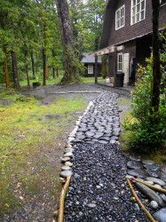PATIO AND PATHS DURING CONSTRUCTION